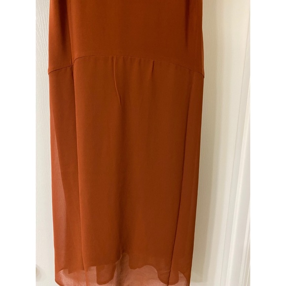 DKNY Assemytrical Sleeveless Midi Dress Small - Picture 7 of 9